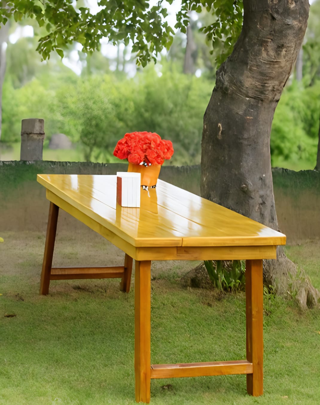 Suitcase Style Foldable Teapoy