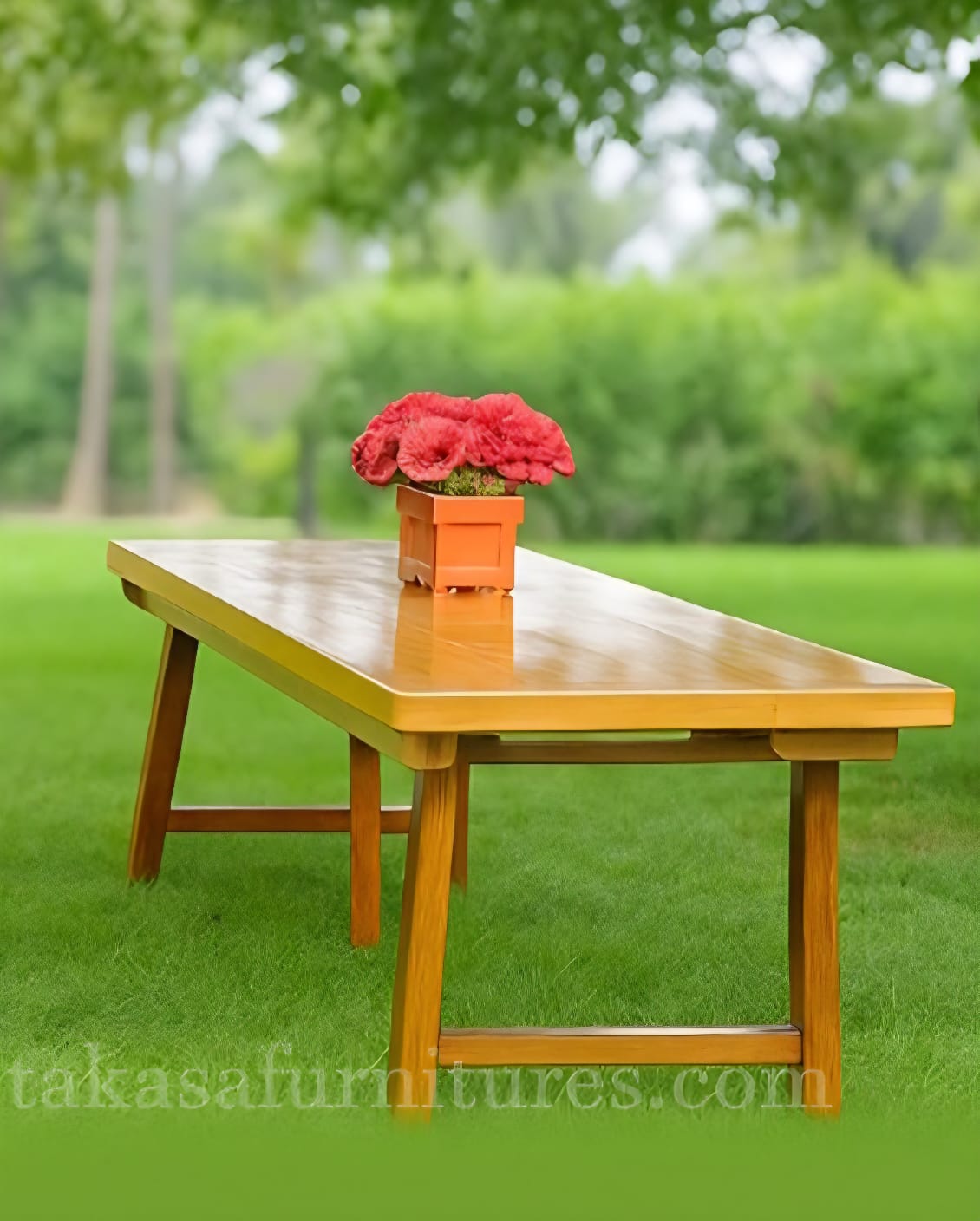 Suitcase Style Foldable Teapoy - Image 2